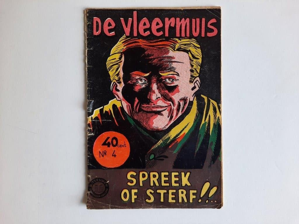 De vleermuis (1958), deel 4, Boeken, Eén stripboek, Ophalen of Verzenden, Gelezen