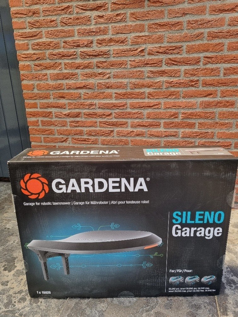 gardena garage voor robotmaaier, Tuin en Terras, Robotmaaiers, Ophalen, Nieuw, Meer dan 25 cm, Gardena