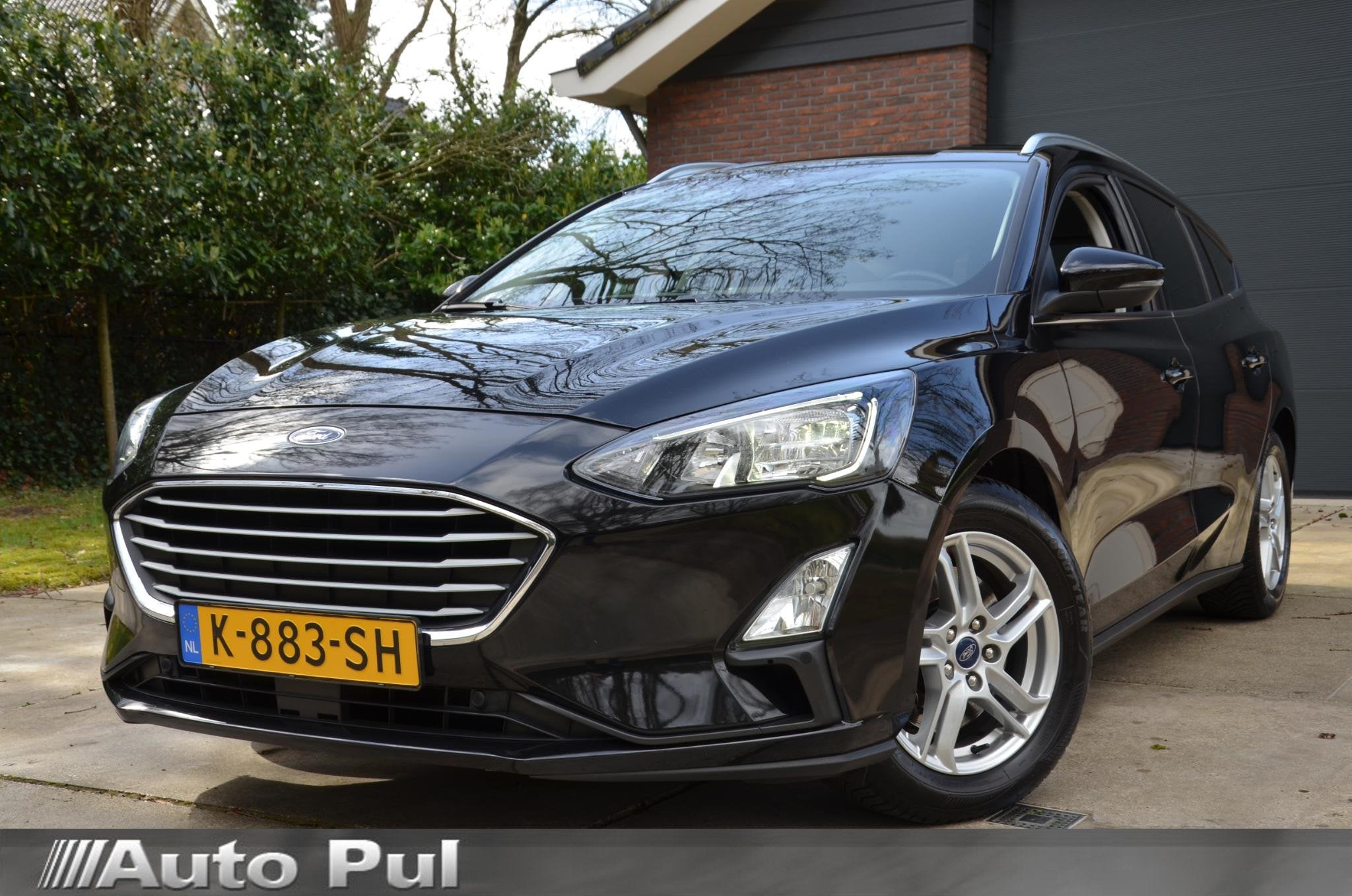 Ford Focus Wagon 1.0 EcoBoost Hybrid Trend Edition Business, Gebruikt, Lane Keeping Assist, Zwart, Origineel Nederlands