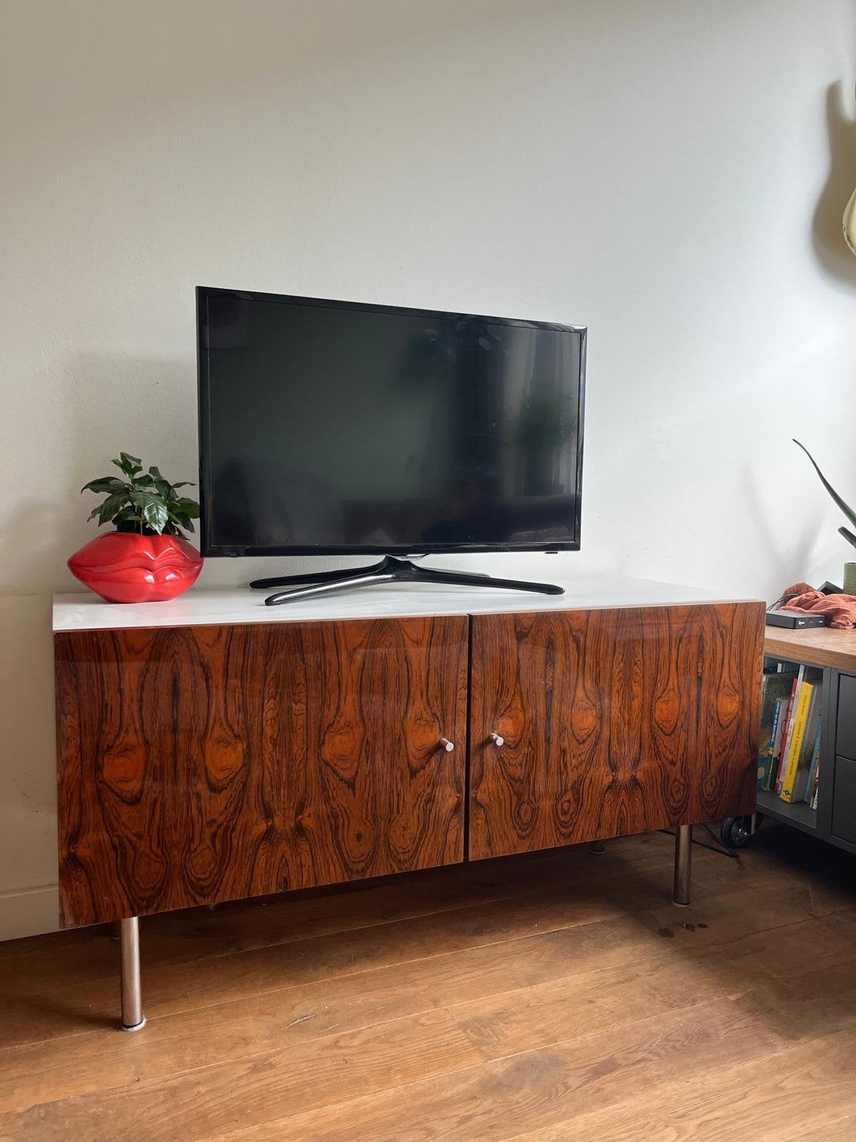 Mooi vintage Pesch meubel, Huis en Inrichting, Kasten | Dressoirs, Ophalen, Met plank(en), Gebruikt, 100 tot 150 cm