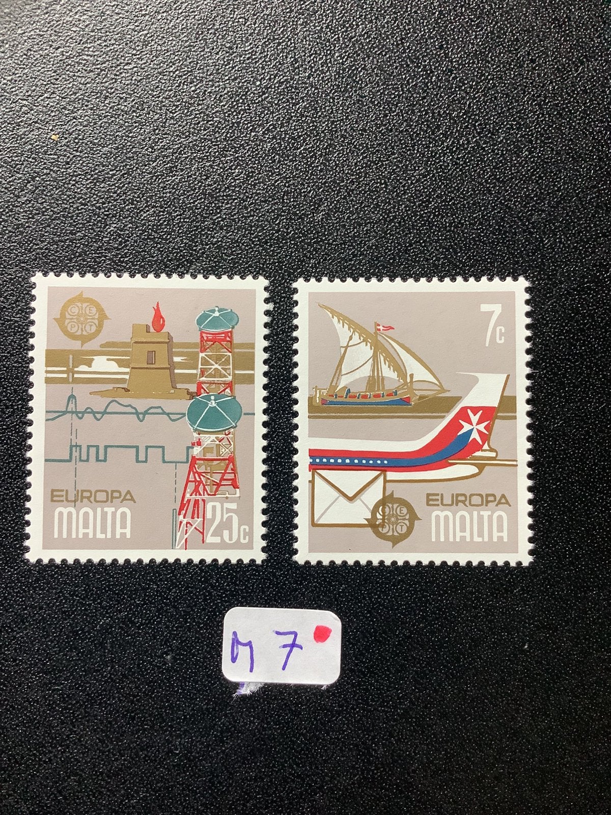 Malta postzegels 1979 pfr Mi 594/5, Ophalen of Verzenden, Malta, Postfris