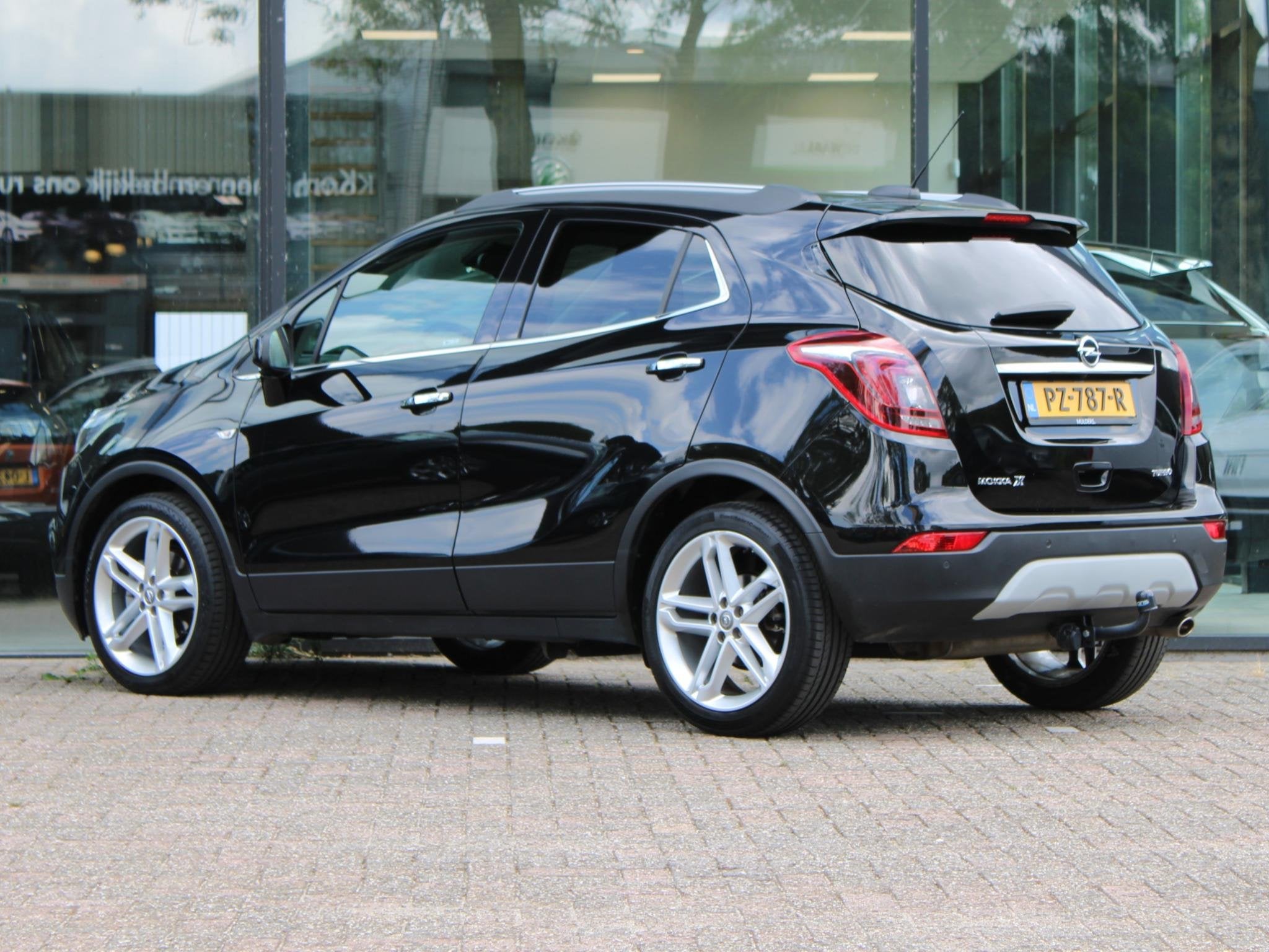 Opel Mokka X 1.4 Turbo Innovation | Navi / Schuifdak / Leder, Auto's, Voorwielaandrijving, 12 maanden, Gebruikt, Zwart