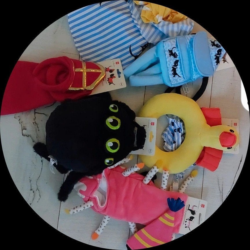 6 verkleedsetjes voor takkie of siepie, Ophalen of Verzenden, Nieuw, Overige typen
