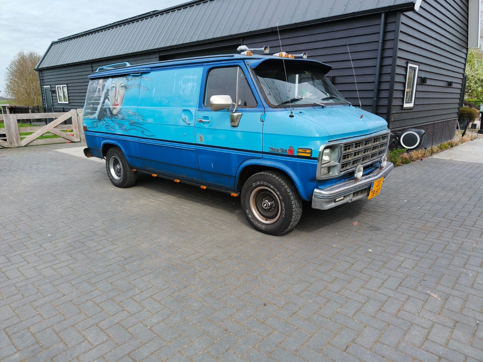 Chevy van cargo 1980, Auto's, Chevrolet, Particulier, Benzine, Overige carrosserieën, Origineel Nederlands, Ophalen