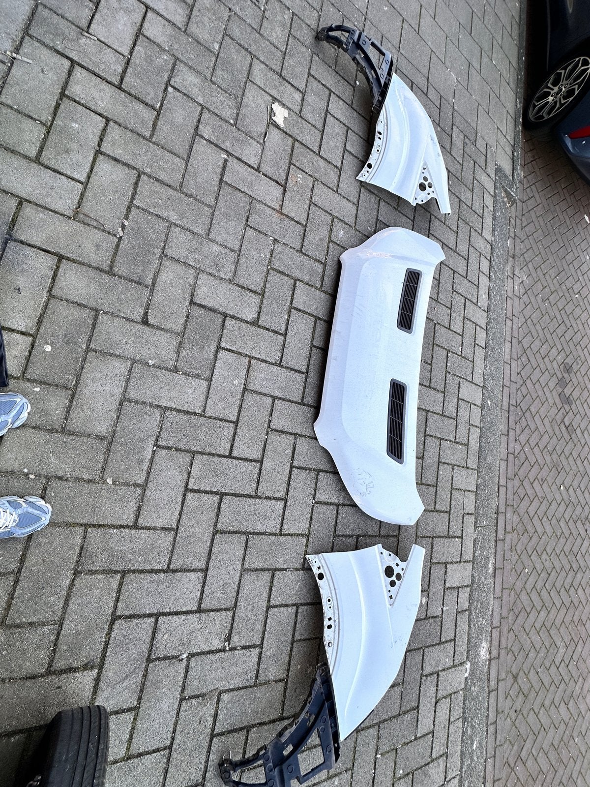 Ford Transit Motorkap en Zijschermen - Nette Staat, Gebruikt, Voor, Ophalen of Verzenden, Ford