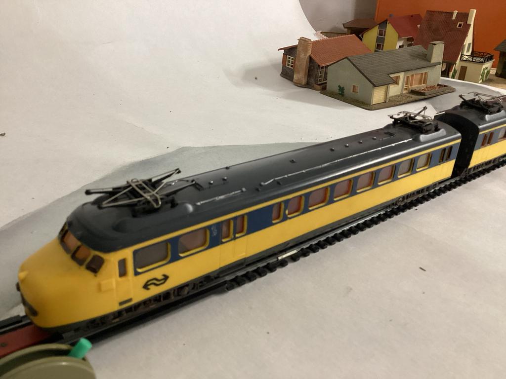 Lima Hondekop Treinstel Vintage, Gelijkstroom, Verzenden, NS, Lima