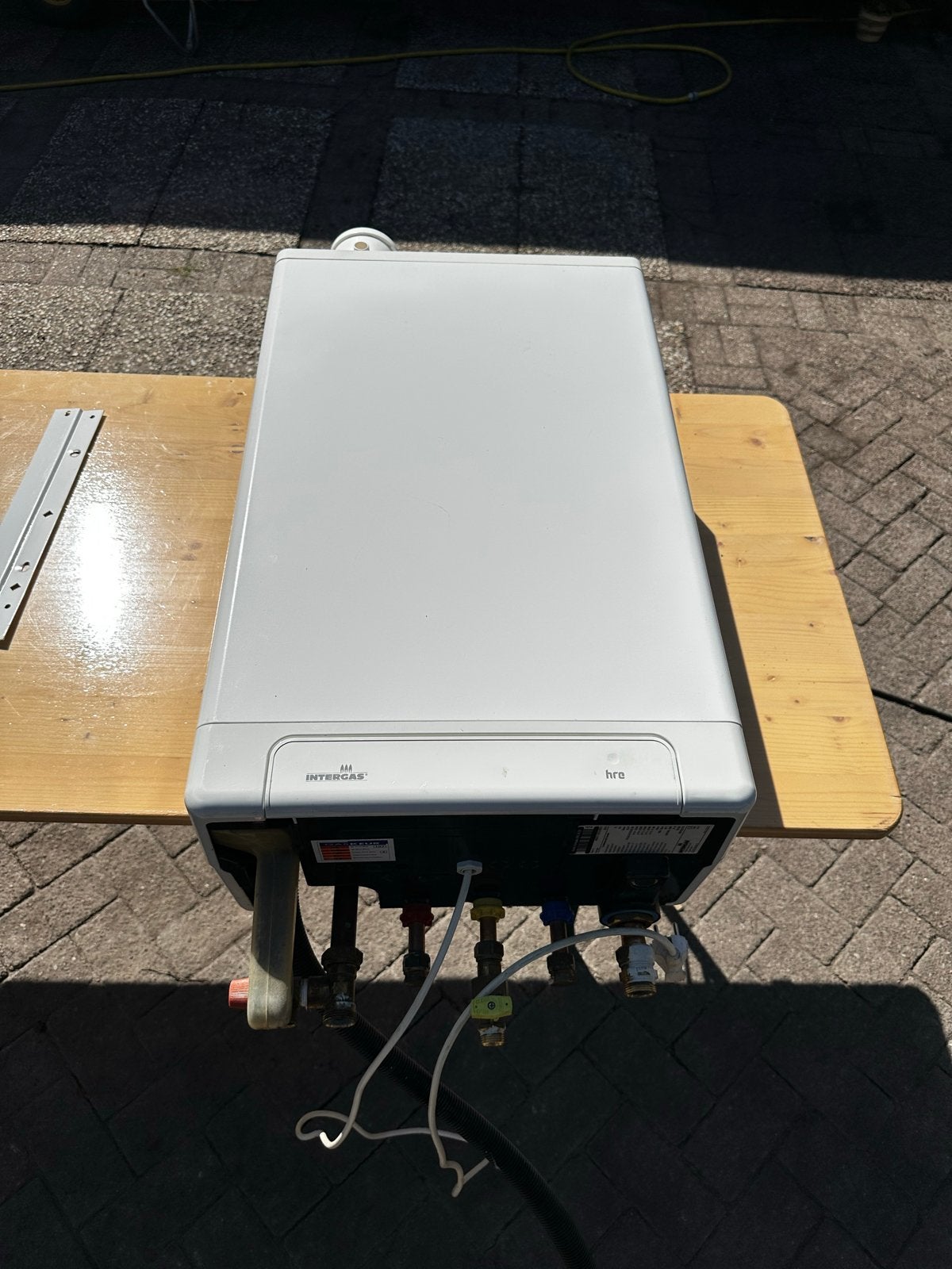 Intergas Kompakt HRE 36/30 CV-ketel (2015) - Zo goed als nie, Doe-het-zelf en Verbouw, Ophalen, Hoog rendement (Hr), Cv-ketel of Combi-ketel
