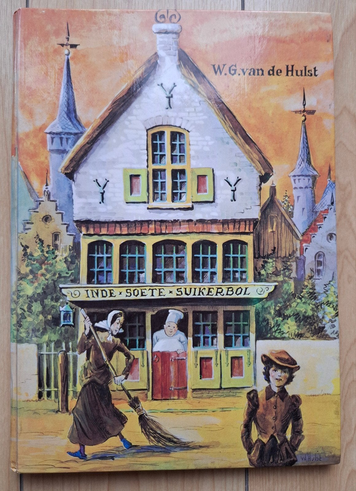 W.G. van de Hulst. In de Soete Suikerbol, plaatjesalbum €2,5, Boeken, Ophalen of Verzenden, Gelezen