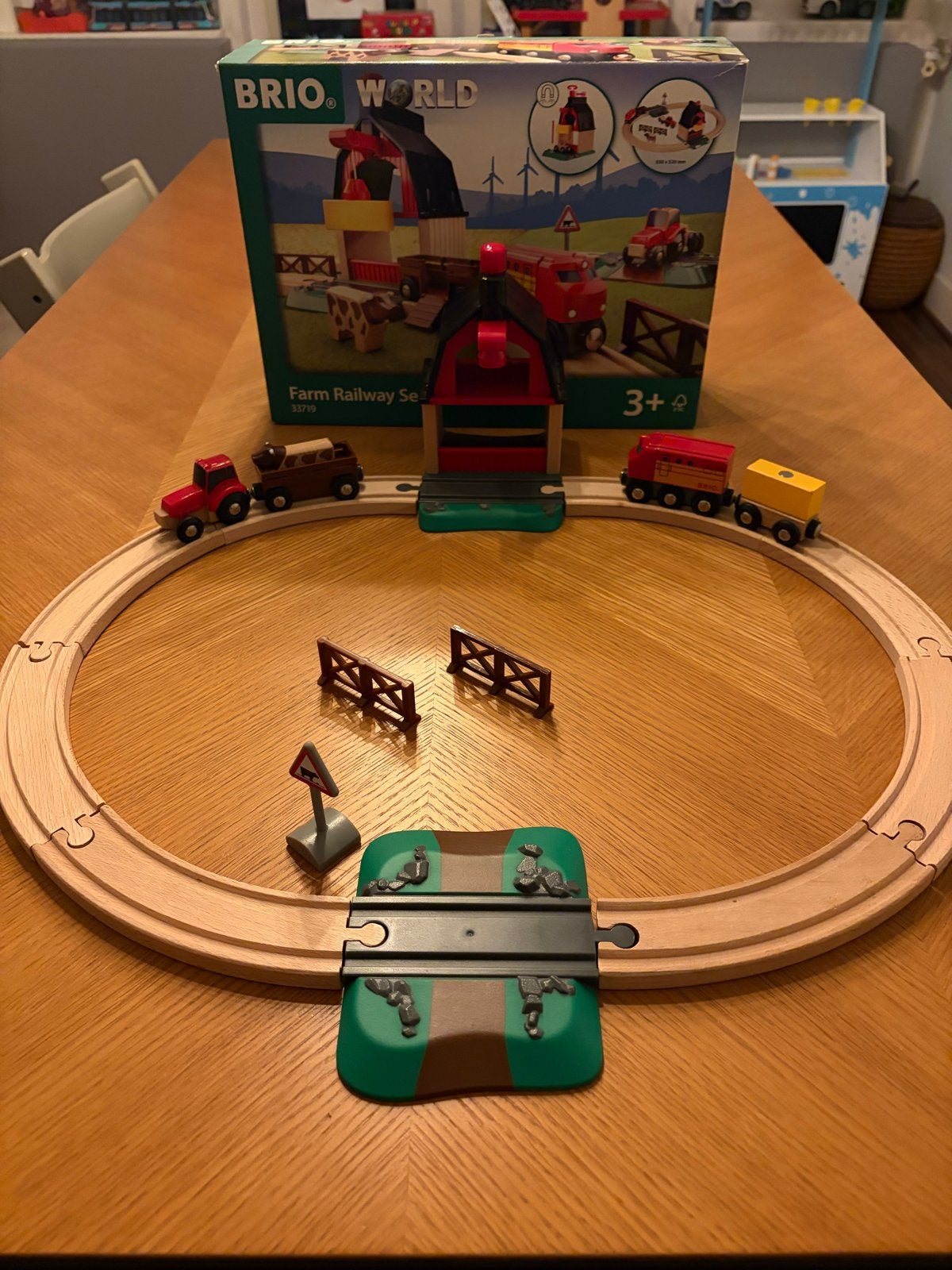 Brio World Boerderij Trein Set, Ophalen, Zo goed als nieuw, Overige typen