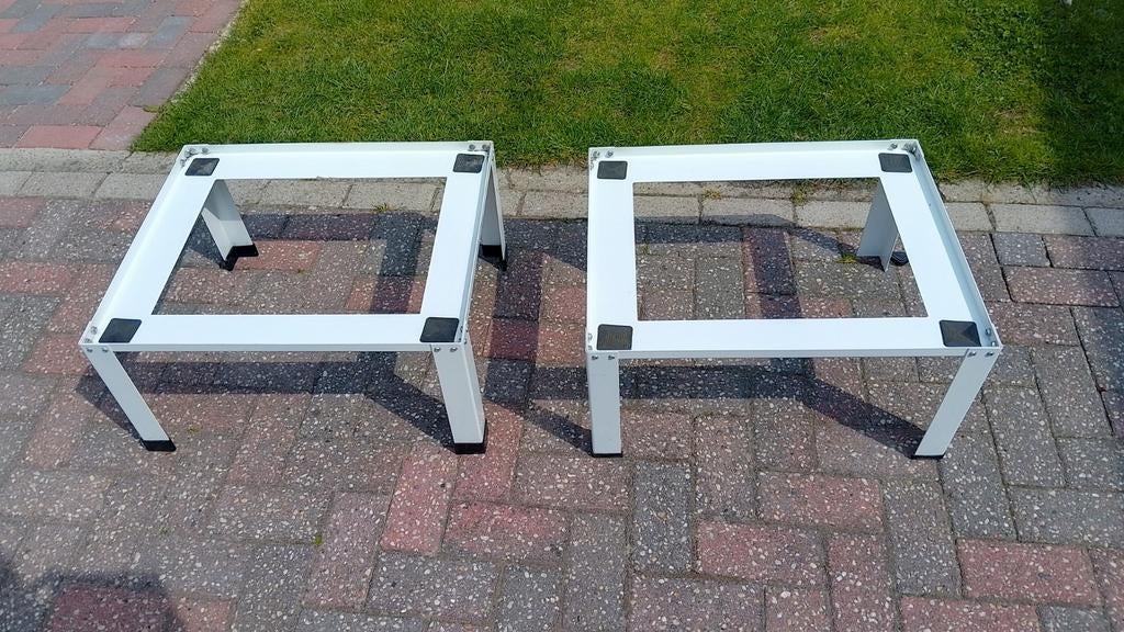 Verhoger voor wasmachine of droger (2 stuks), Witgoed en Apparatuur, Onderdelen en Toebehoren, Ophalen of Verzenden, Gebruikt