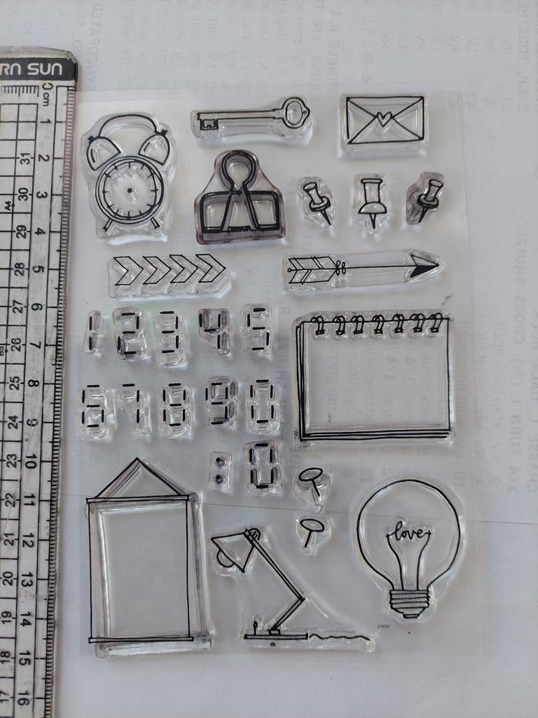 Clearstamps Planner, Bullet Journal, Ophalen, Nieuw, Clearstamp