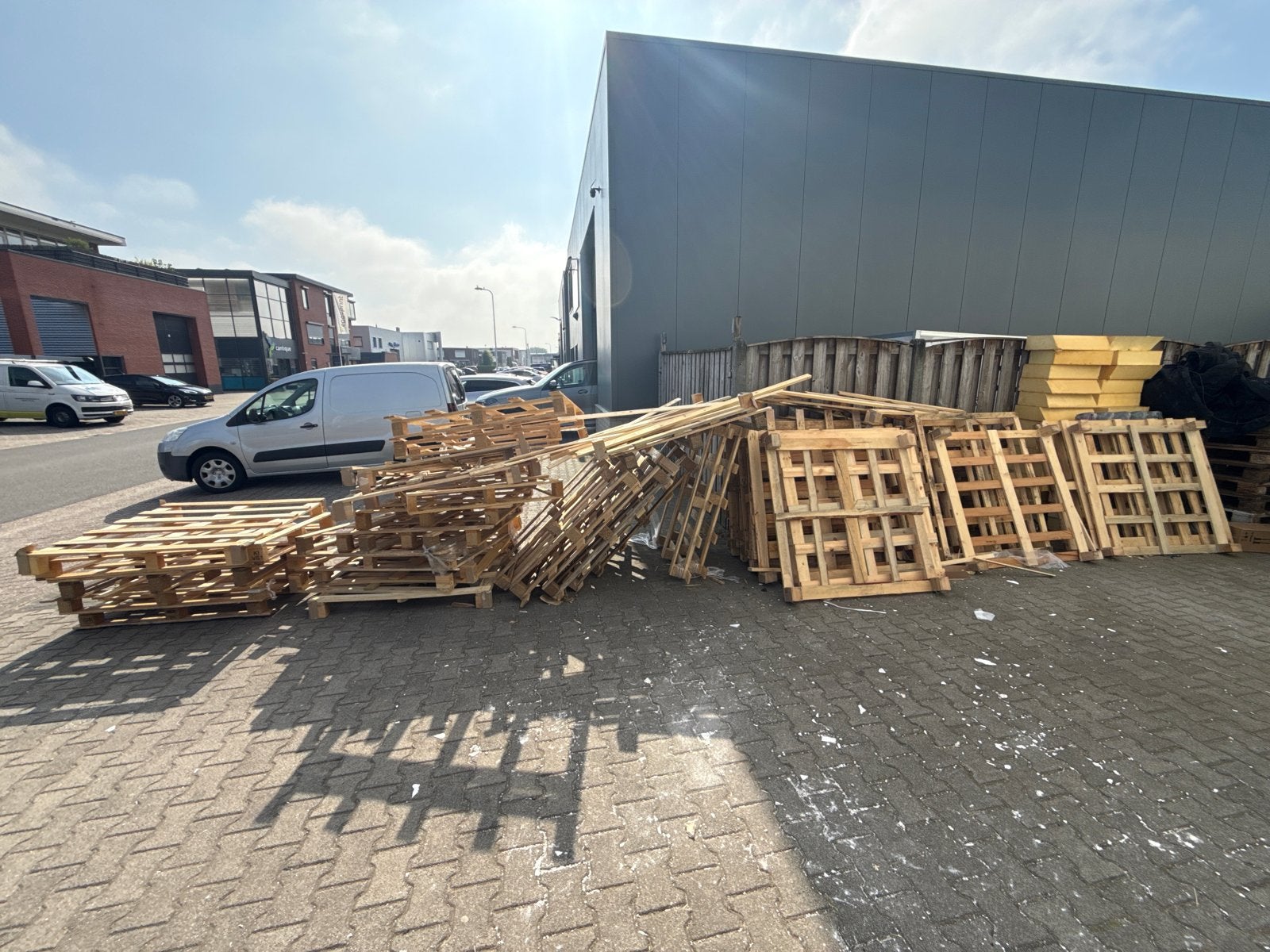 Gratis wegwerp pallets - Afhalen, Tuin en Terras, Haardhout, Ophalen of Verzenden