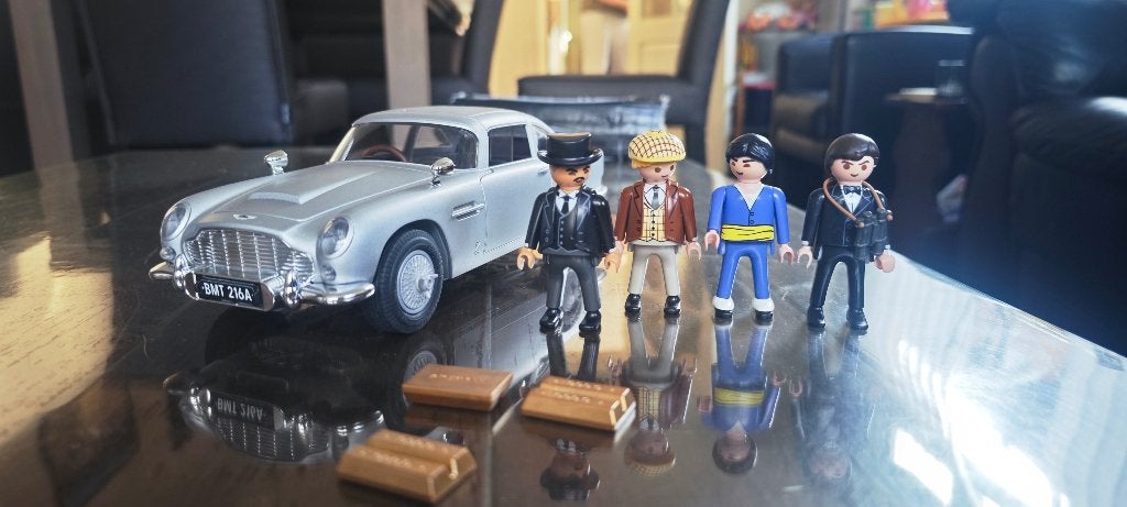 Playmobil James bond Aston Martin, Ophalen, Nieuw, Complete set, Voertuig