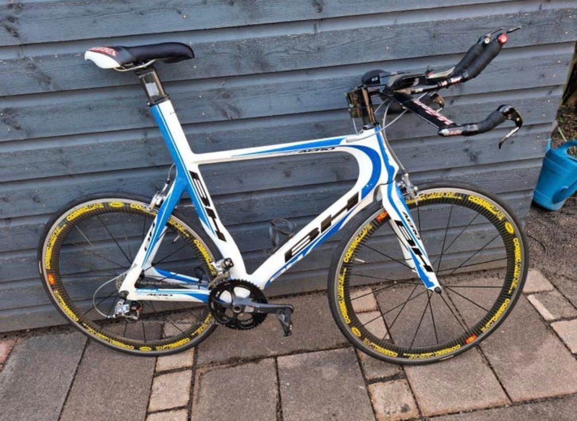 BH aero time trial bike eind jaren 2010, Fietsen en Brommers, Overige merken, Carbon, Velgrem, Ophalen of Verzenden