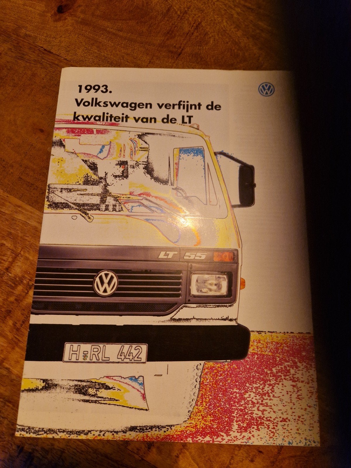 vw Lt folder, Ophalen of Verzenden, Zo goed als nieuw, Volkswagen