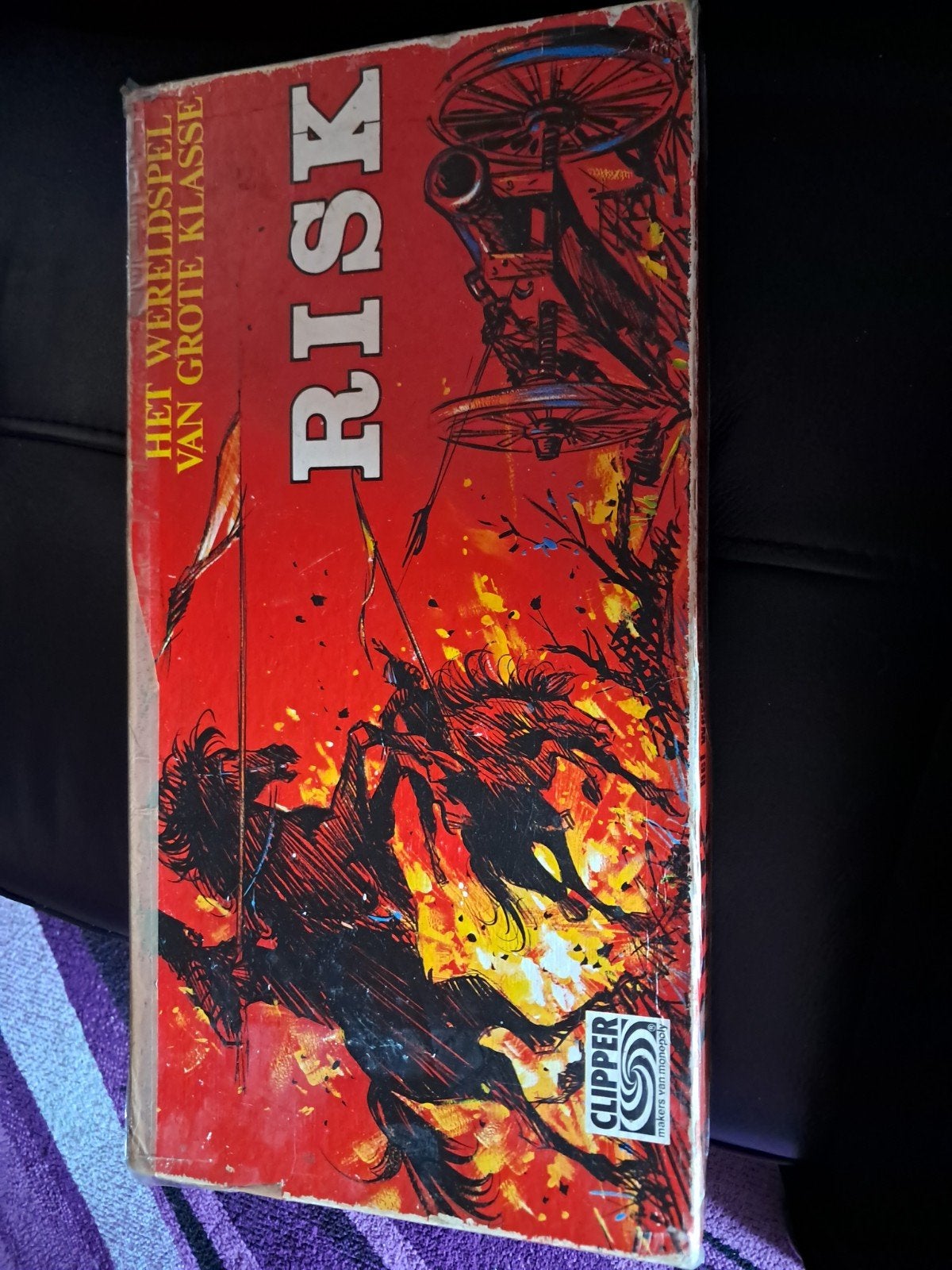 Risk Bordspel - Het Wereldspel van Grote Klasse, Hobby en Vrije tijd, Drie of vier spelers, Ophalen of Verzenden, Gebruikt, Clipper