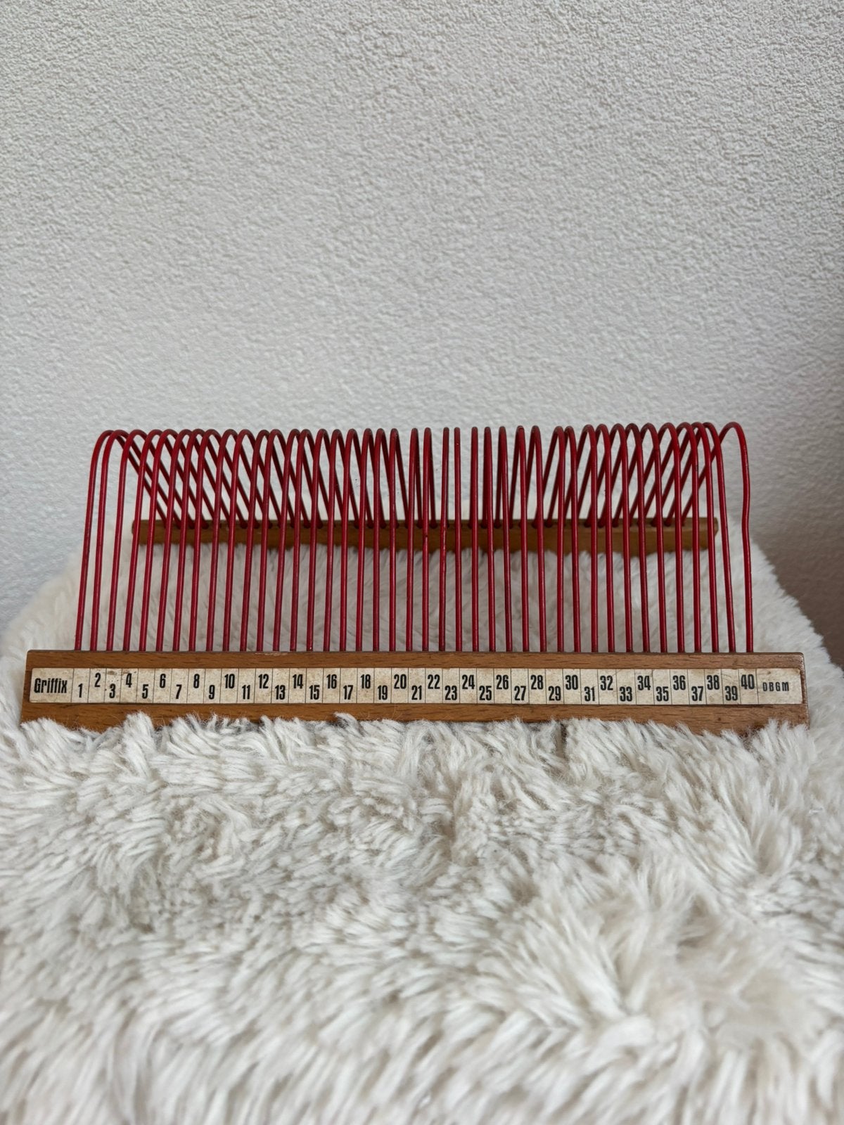 Retro platenrek Griffix voor 40 platen / singeltjes, Verzamelen, Retro, Ophalen of Verzenden, Huis en Inrichting