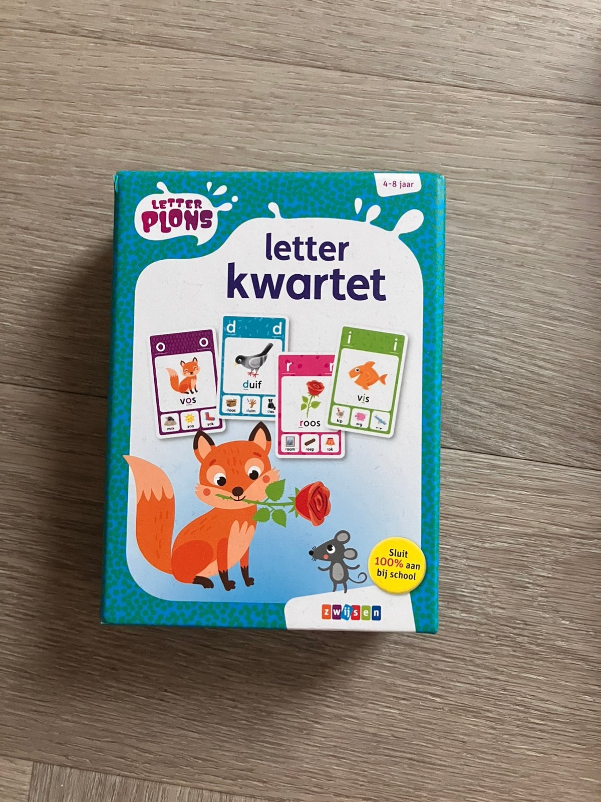 Letter kwartet, Ophalen of Verzenden, Nieuw, Taal en Lezen