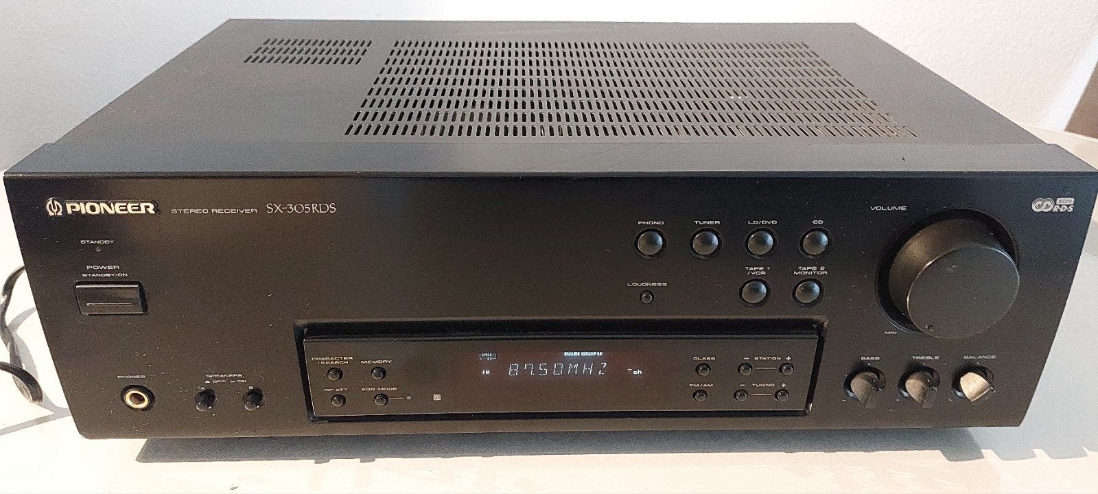 Pioneer SX-305RDS stereo-receiver, Audio, Tv en Foto, Versterkers en Receivers, Ophalen of Verzenden, Zo goed als nieuw, Pioneer