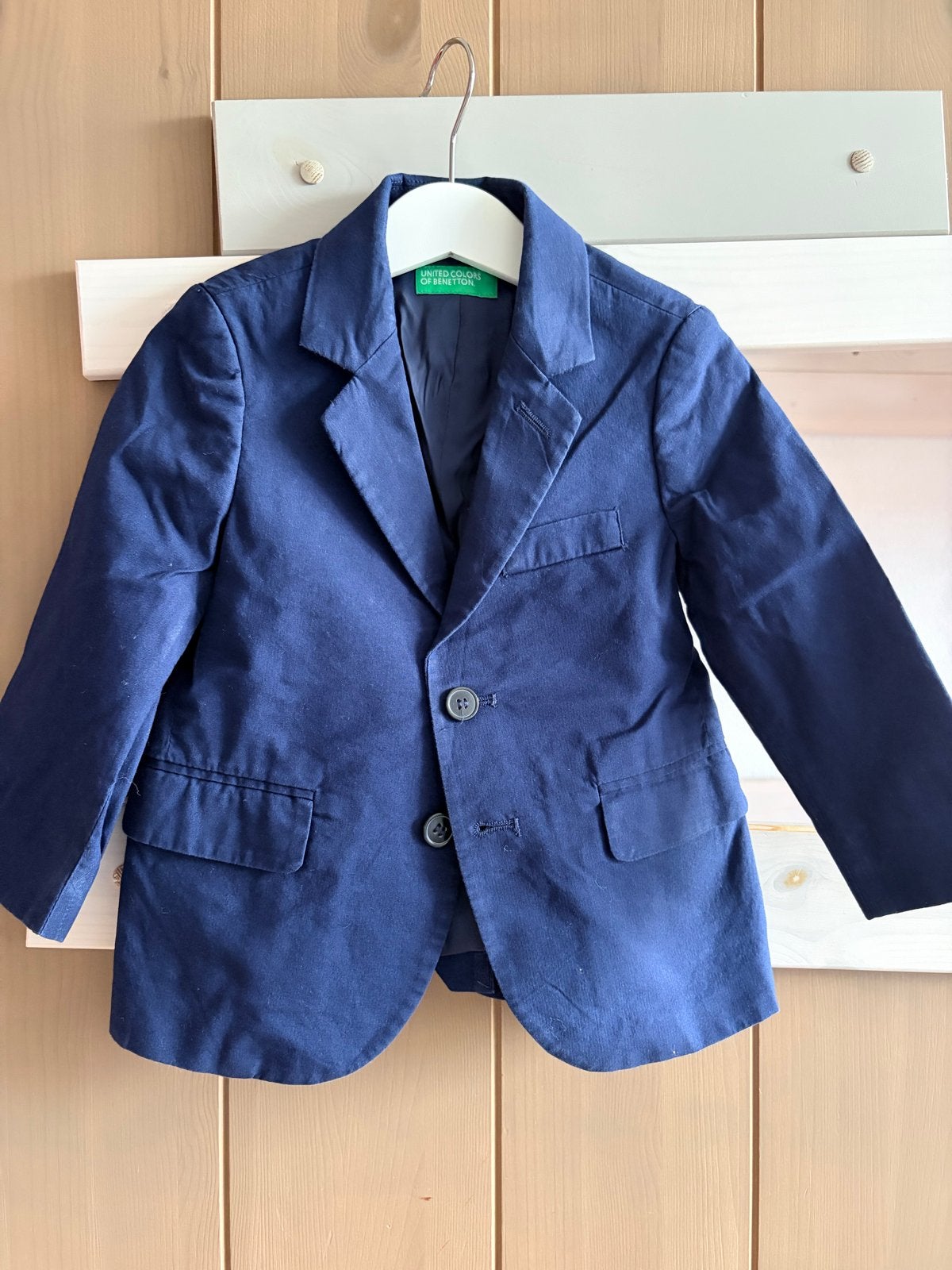 Stijlvol Benetton colbert voor jongens, Ophalen of Verzenden, Zo goed als nieuw, Jongen, Jas