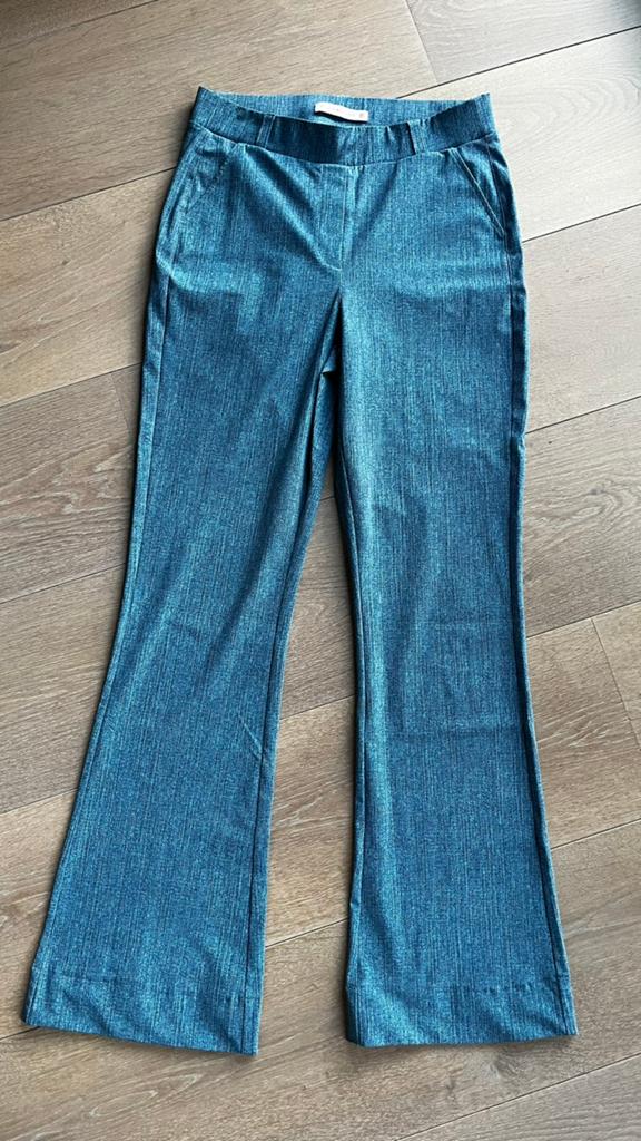 Nieuw met kaartje- Studio Anneloes broek Flair XS denim look, Kleding | Dames, Broeken en Pantalons, Blauw, Nieuw, Ophalen of Verzenden