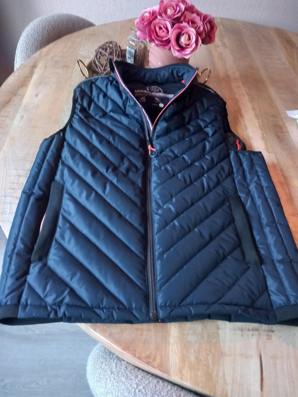 McNeal gewatteerd heren bodywarmer maat m, Kleding | Heren, Maat 52/54 (L), McNeal, Zwart, Nieuw
