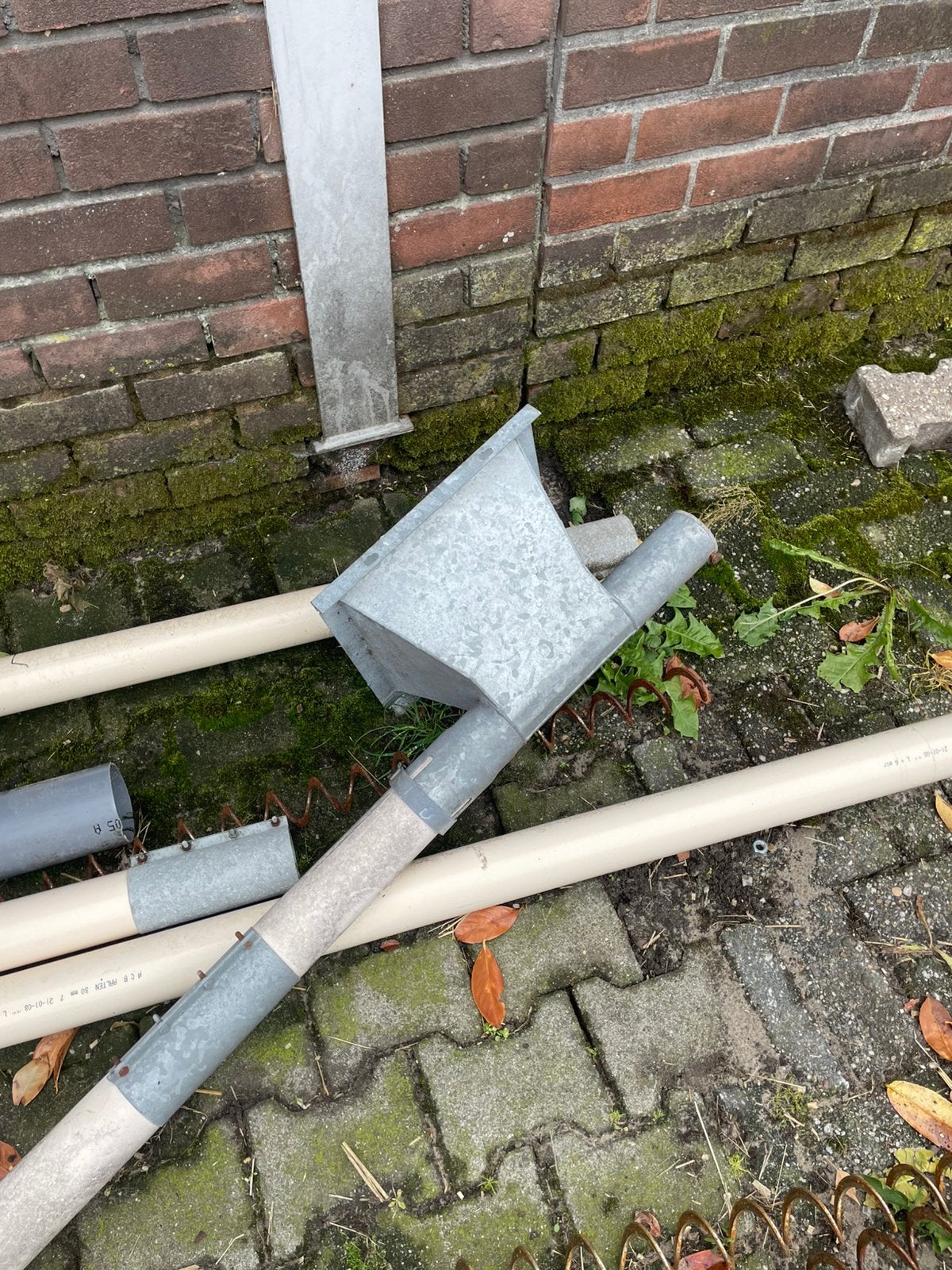 Vijzels en toebehoren, Ophalen