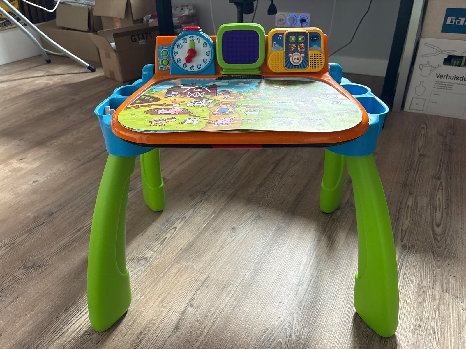 VTech Magisch Speel- en Leercentrum met 8 kaarten, Ophalen of Verzenden, Gebruikt, Knutselen, Met licht