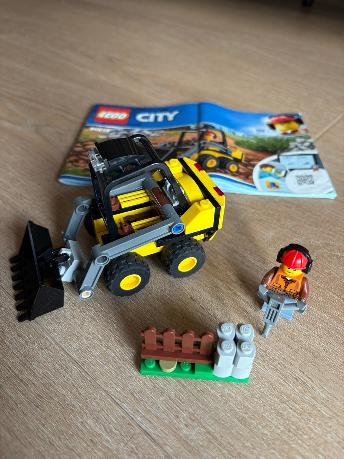 Lego City #60219 Shovel/bouwlader, Ophalen of Verzenden, Zo goed als nieuw