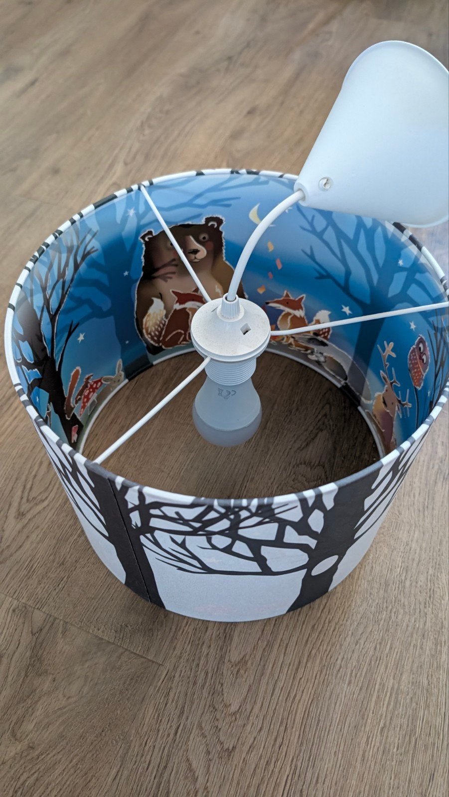 Wonderhanglamp Bos, Ophalen of Verzenden, Gebruikt, Lamp