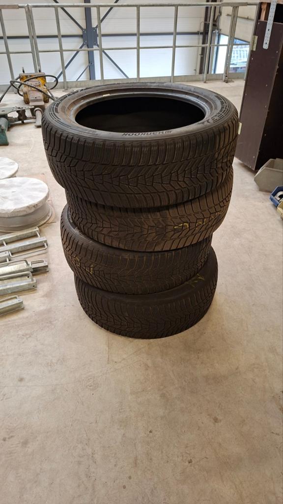 4x Hankook winter I cept EVO3 X 235/55 R19 winterbanden, Gebruikt, Winterbanden, 235 mm, Band(en)