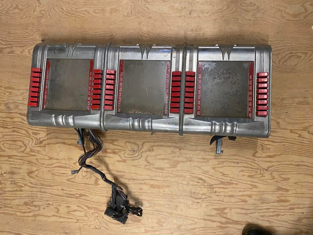 Compleet toetsenbord voor Wurlitzer 1250, Verzamelen, Automaten | Jukeboxen, Ophalen, Zo goed als nieuw, Voor 1950, Wurlitzer