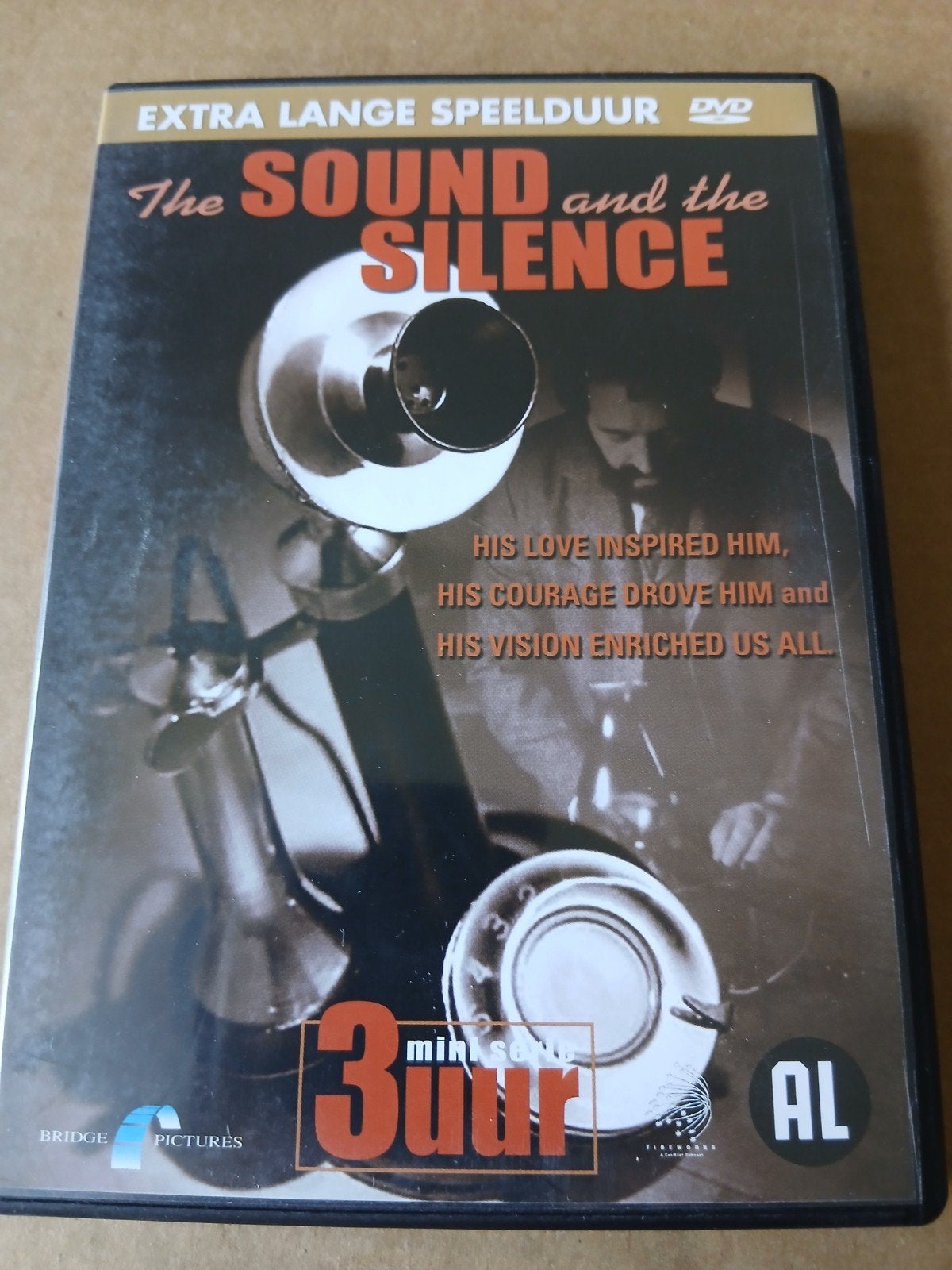 The Sound and the Silence DVD - Alexander Graham Bell, Cd's en Dvd's, Alle leeftijden, Nederlands, Ophalen of Verzenden, Inclusief doosje