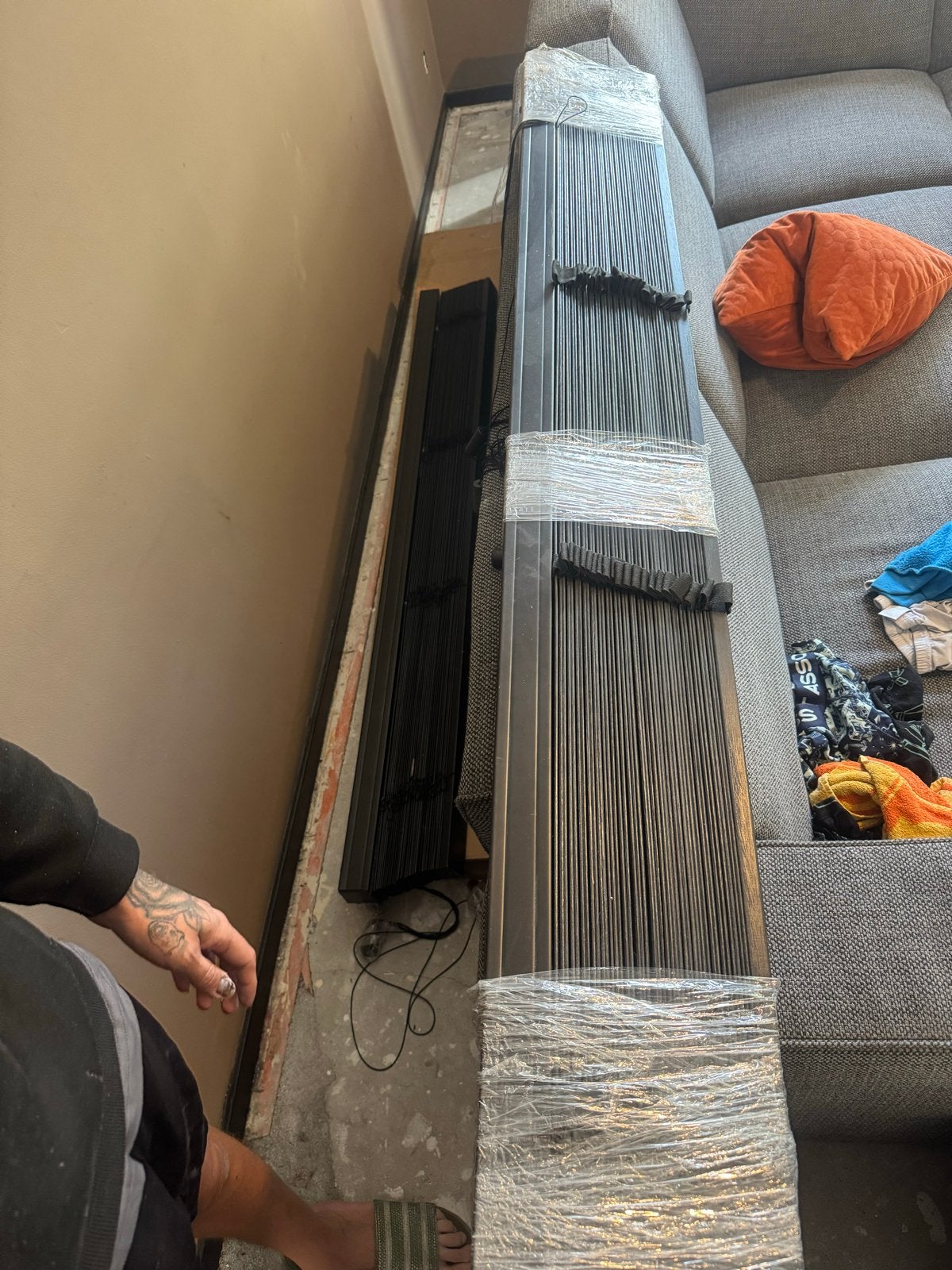 Nieuwe houten jaloezieën, Huis en Inrichting, Ophalen, Jaloezie, Zwart, Hout