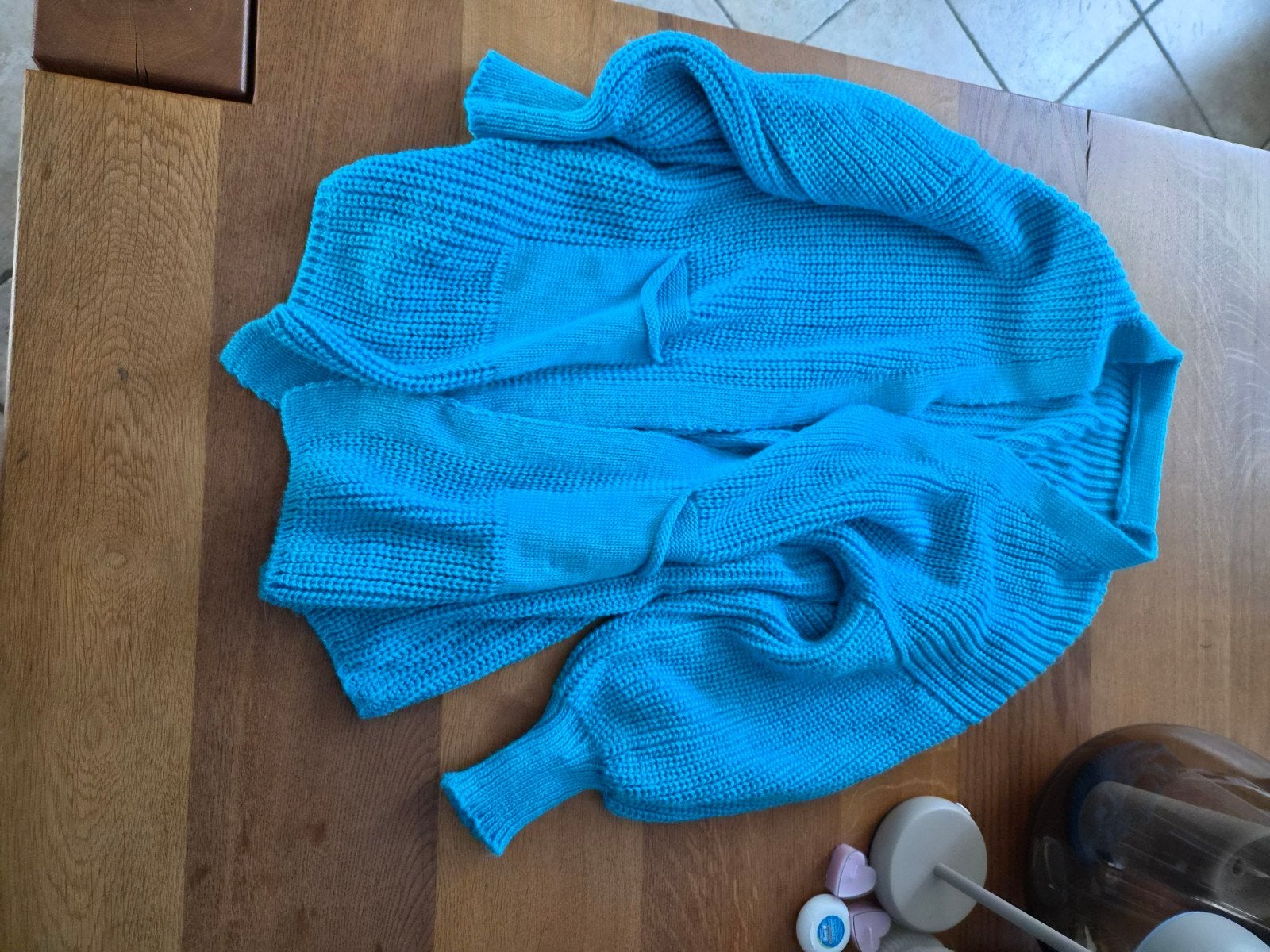 lichtblauwe vest nieuw M, Ophalen of Verzenden, Nieuw, Blauw