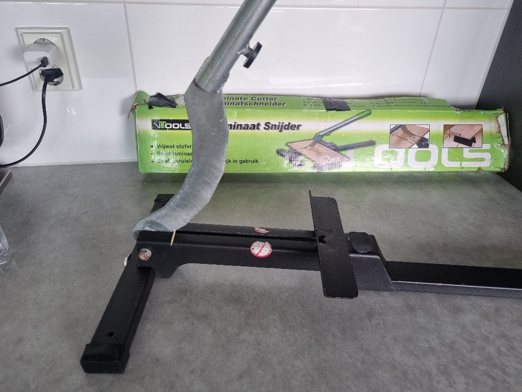 laminaat knipper snijder, Ophalen of Verzenden, Zo goed als nieuw
