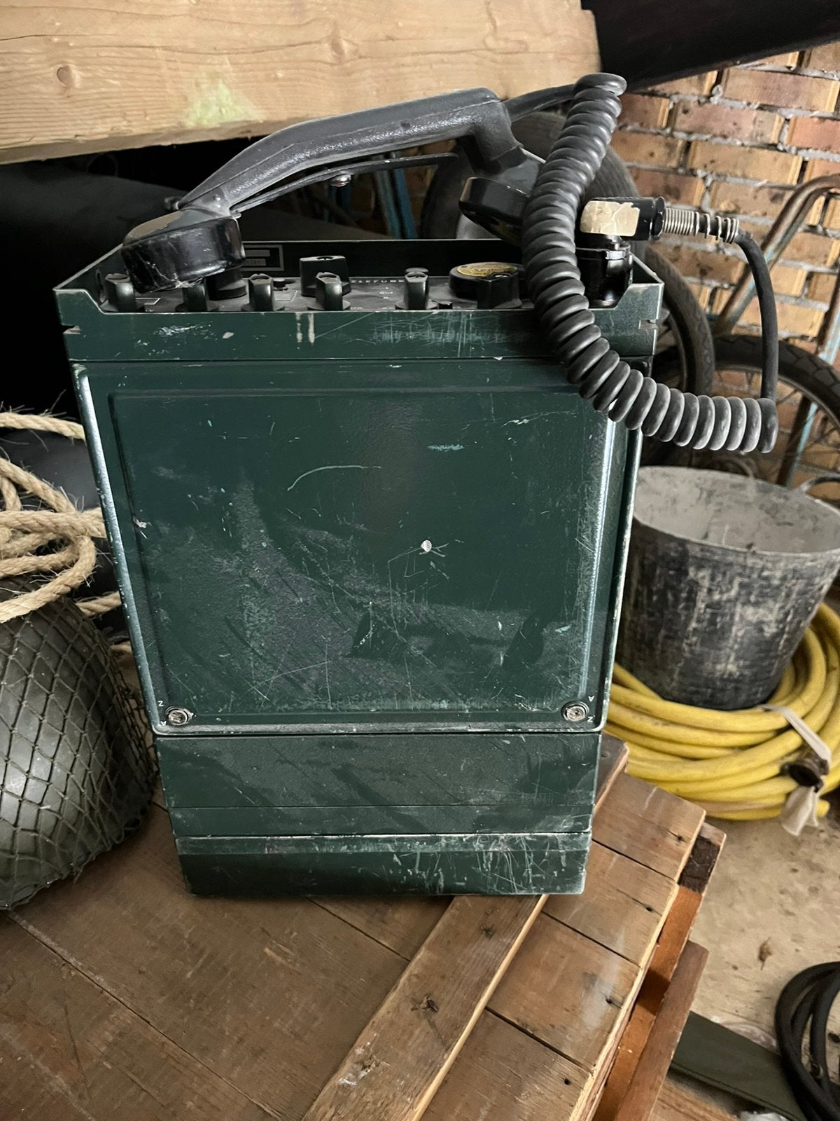 Veld telefoon leger, Verzamelen, Ophalen