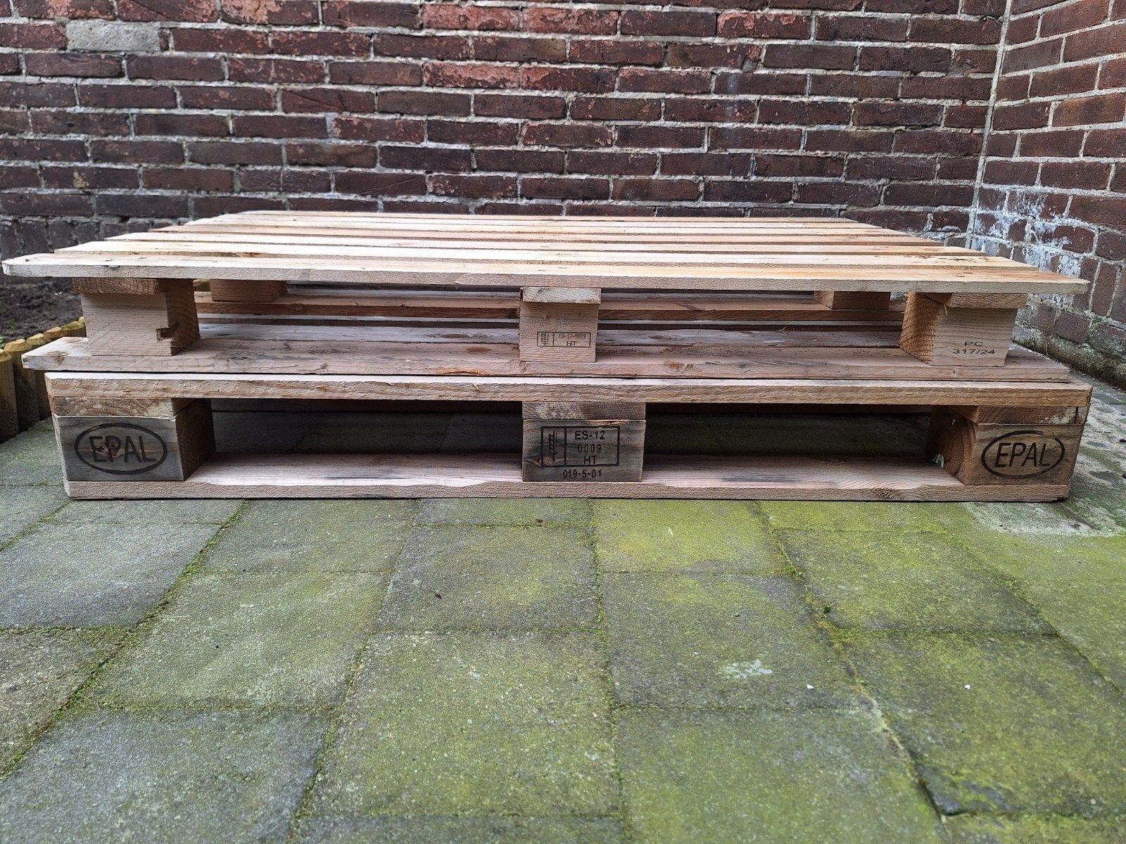 pallets en opsluitbanden, Tuin en Terras, Ophalen, Minder dan 180 cm, Palen