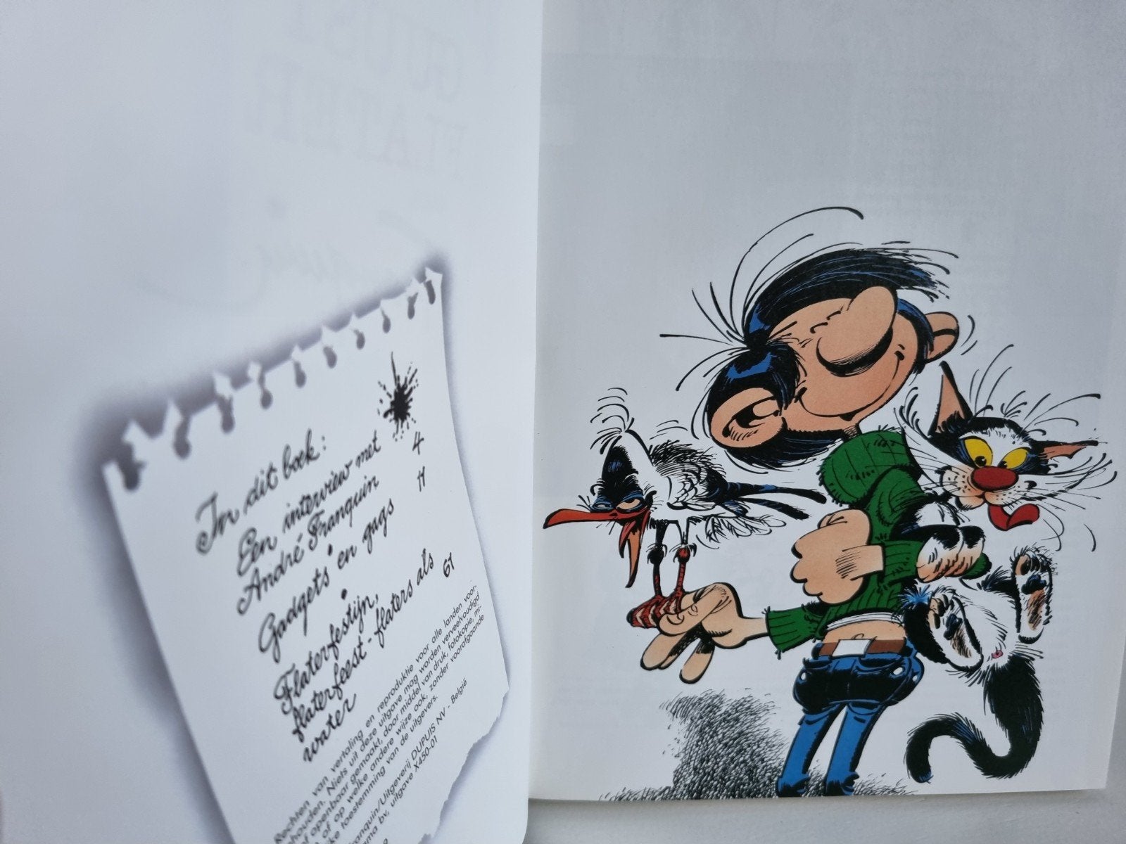 Guust Flater Archief - Zorgvuldig Behandelen, Boeken, Eén stripboek, Ophalen of Verzenden, Zo goed als nieuw