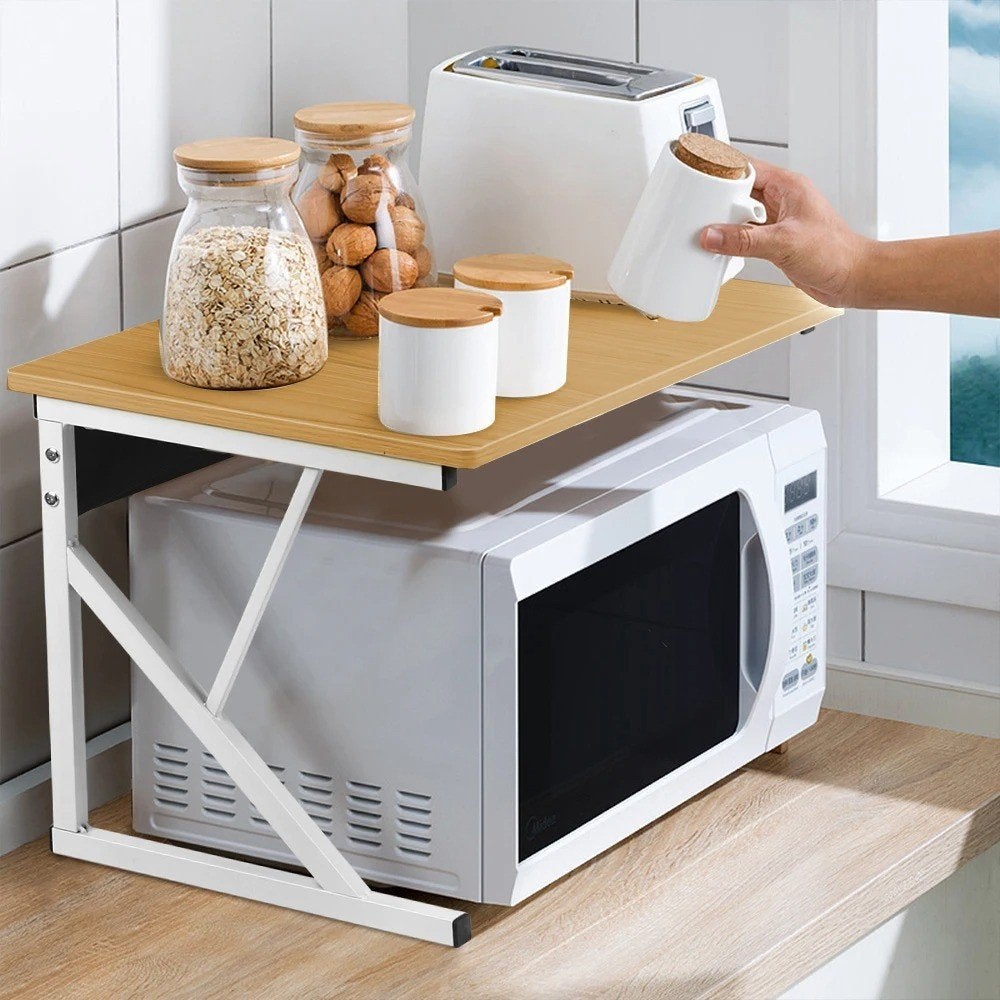 Tweelaags rek / organizer voor magnetron of oven (54x35cm), Ophalen of Verzenden, Nieuw