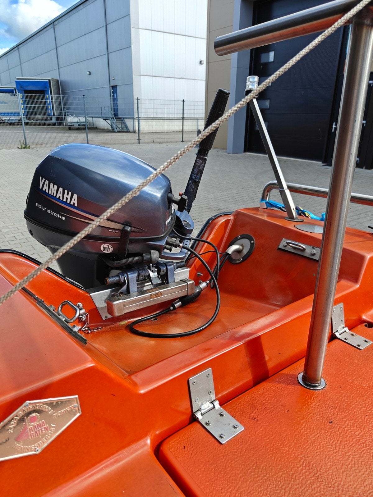 Rana 15 met Yamaha 8 pk buitenboordmotor en trailer, Watersport en Boten, Ophalen of Verzenden, Gebruikt