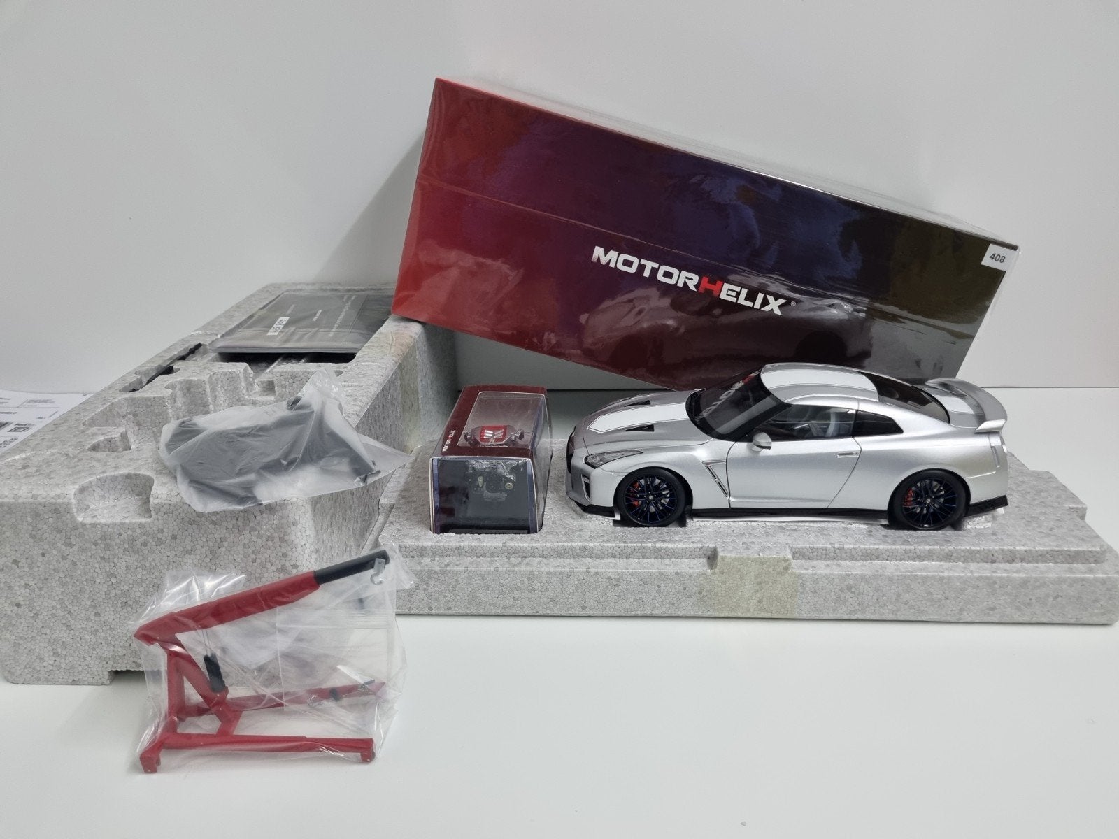 Motorhelix Nissan Skyline GT-R R35 50th Anniversary, Ophalen of Verzenden, Nieuw, Auto