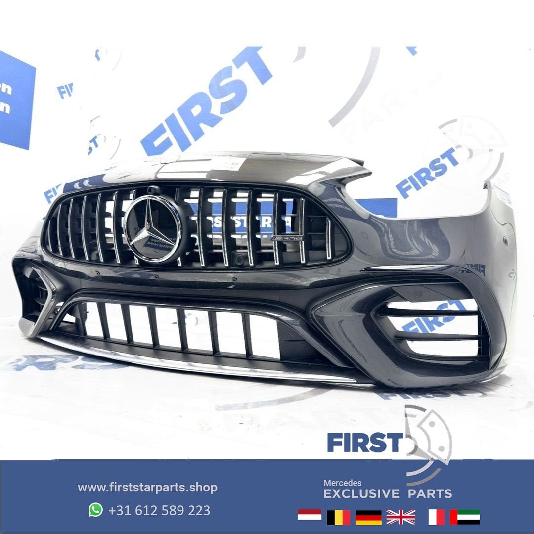 BUMPER W206 C63 AMG VOORBUMPER C KLASSE ORIGINEEL A206885940, Gebruikt, -, Voor, Ophalen of Verzenden
