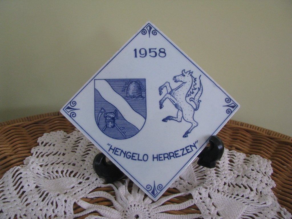 Schoonhoven Holland * Hengelo Herrezen 1958 *, Antiek en Kunst, Ophalen of Verzenden