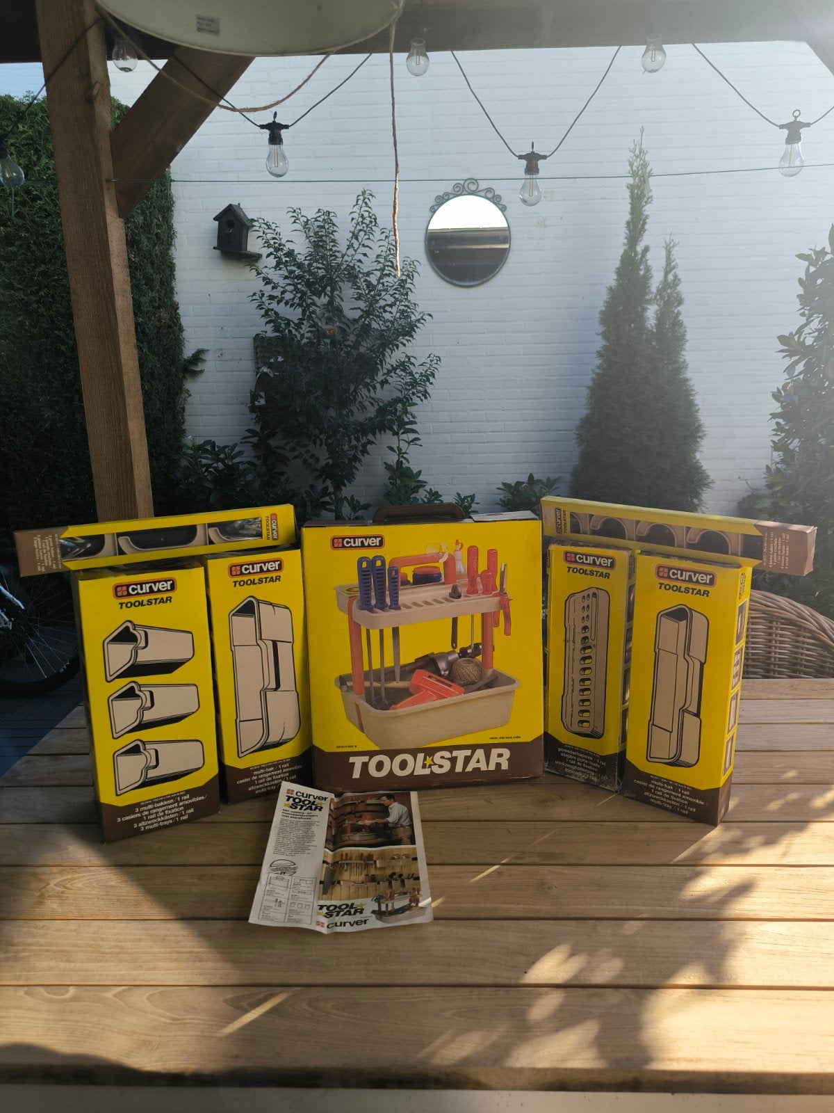 Vintage Curver Toolstar opbergsysteem 1982 – ongeopend, Ophalen of Verzenden, Overige typen