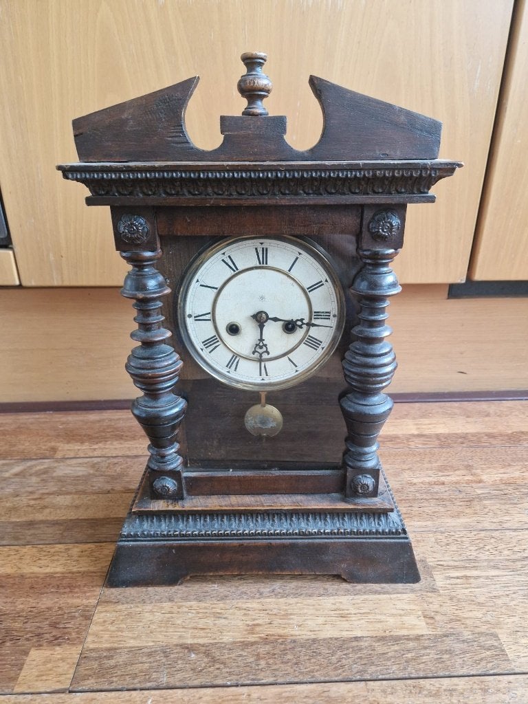 Mooie Junghans klok, Antiek en Kunst, Ophalen