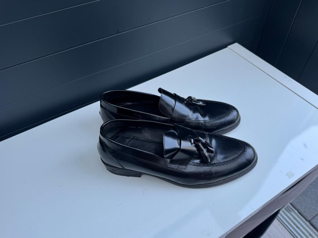 Zwarte schoenen, Ophalen of Verzenden, Zo goed als nieuw, Zwart