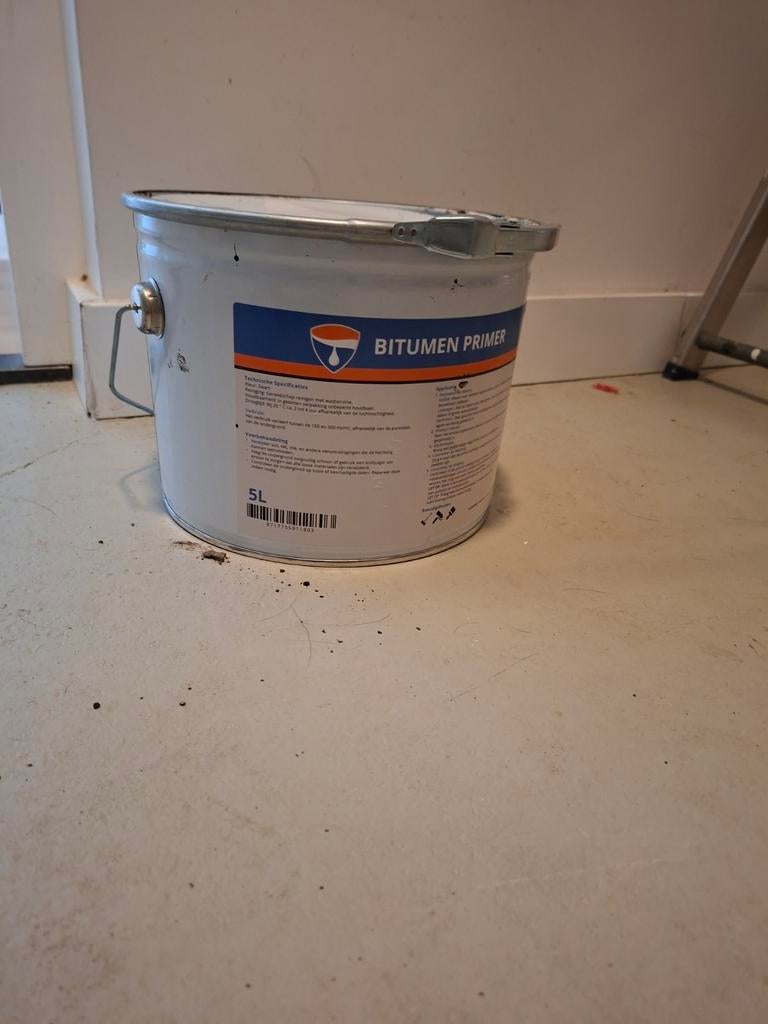 Aquaplan Bitumen Primer - nog 3 liter, Ophalen, Zwart, Nieuw, Verf