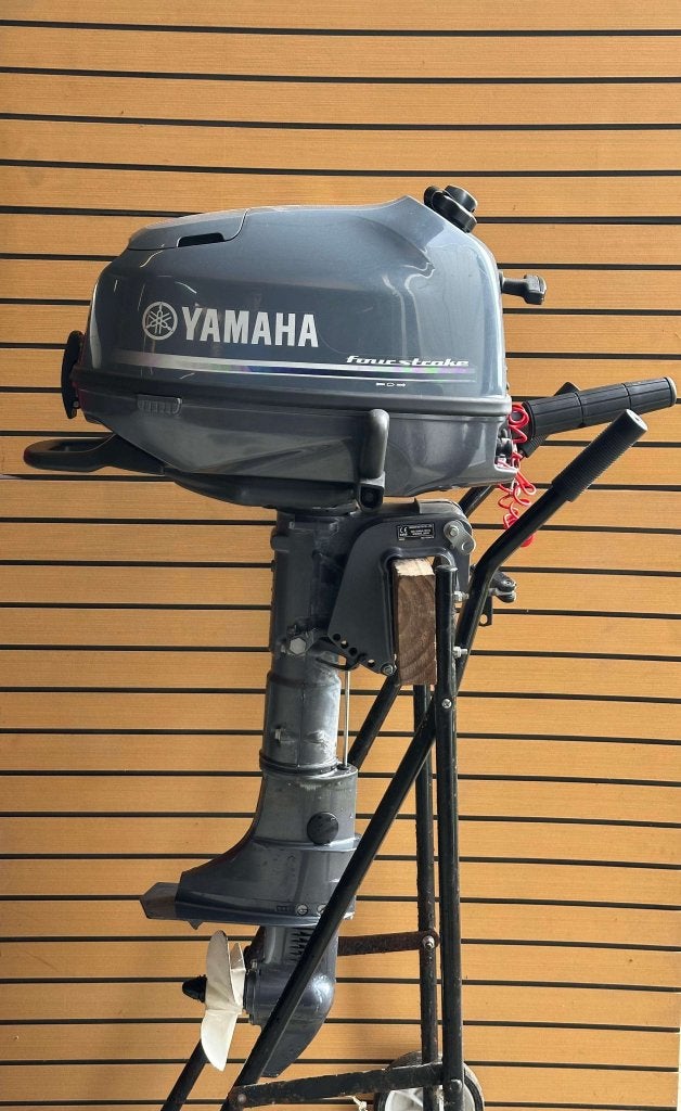 Yamaha 6pk 4-takt kortstaart buitenboordmotor, Gebruikt, 5 tot 10 pk, Viertaktmotor, Niet ingevuld
