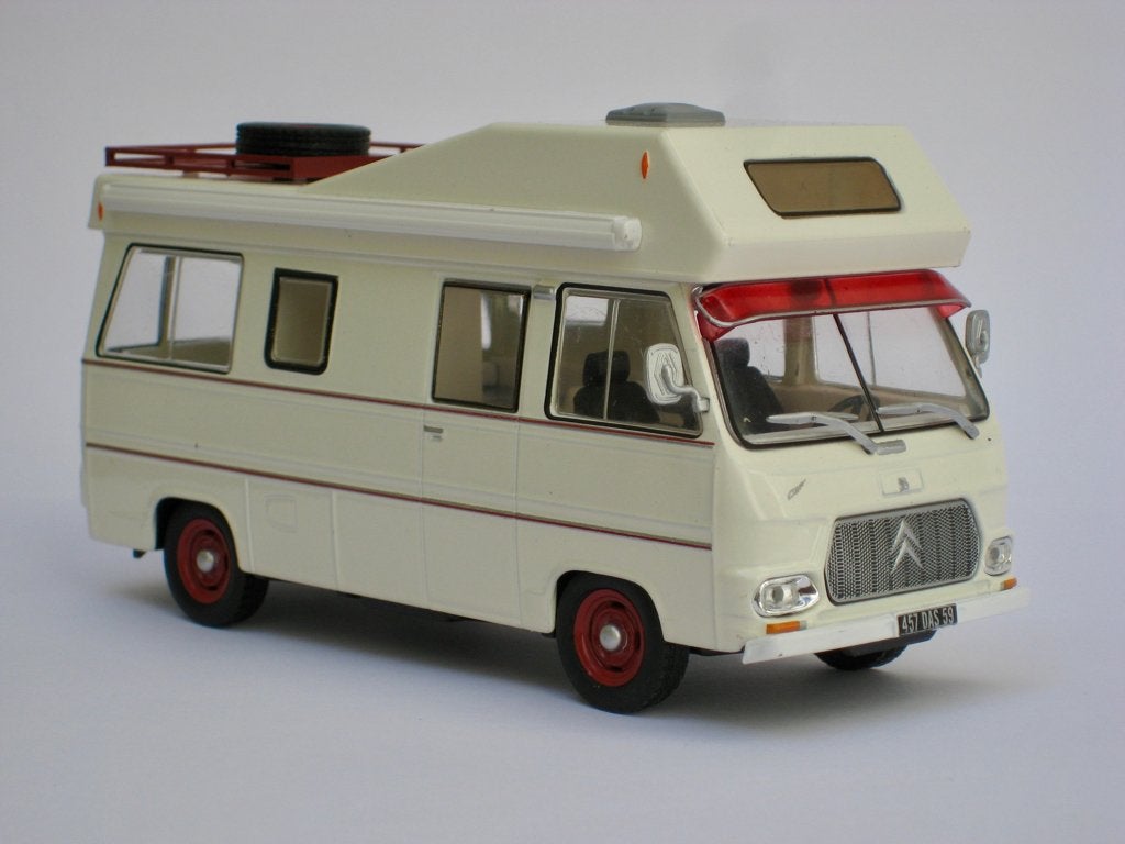 Citroen HY Currus camper 1972 Hachette 1:43, Hobby en Vrije tijd, Modelauto's | 1:43, Ophalen of Verzenden, Nieuw, Auto, Overige merken